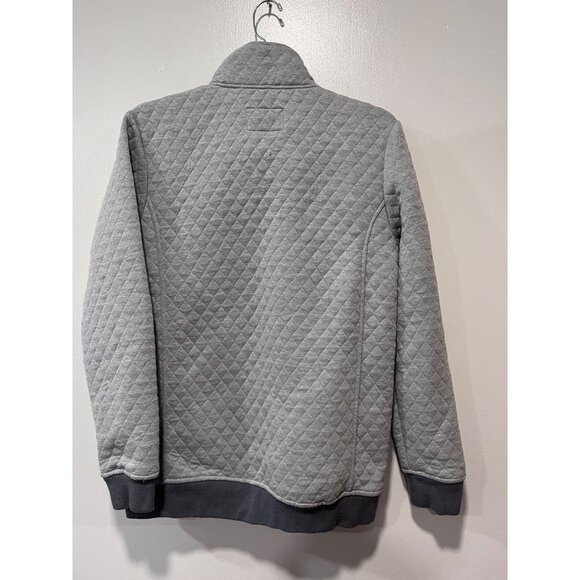 Simply Southern Collection Womens Quilted‎ Pullover Sweater Gray Medium - Picture 8 of 12